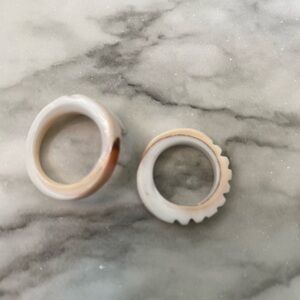 Kids Conch Shell Rings Bahamas